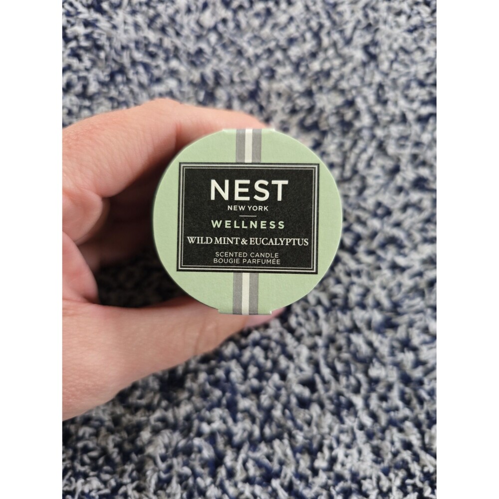 Nest Wellness Wild Mint & Eucalyptus Scented Mini Votive Candle